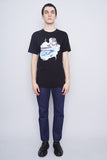 Polera Print negro Jordan Air Talla S 4
