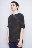 Polera Print negro ADIDAS Talla S 2