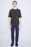 Polera Print negro ADIDAS Talla S 4
