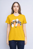 Polera Print amarillo ADIDAS Talla M 1