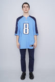 Polera Print celeste nike nfl Talla XL 4
