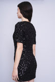 Vestido negro NITE LINE Talla S 3