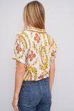 Blusa Multicolor Anthropologie Talla 10 Image 2