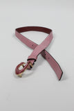 Cinturon rosa viejo coach Talla TU 2