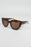 Lentes carey AMBER SCEATS Talla TU 2