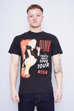 Polera Banda negro delta pro weight Talla M 1