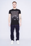 Polera Banda negro bsb Talla S 4