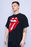 Polera Banda negro stones Talla XXL 2