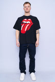 Polera Banda negro stones Talla XXL 4