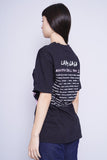 Polera Banda negro Alstyle Talla M 3