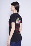 Polera Banda negro nostalgic Talla S 3