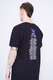 Polera Banda negro gildan Talla XXL 3