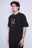 Polera Banda negro hanes Talla XL 2
