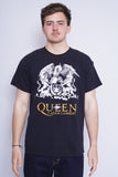 Polera Banda negro queen + adam lambert Talla L 1