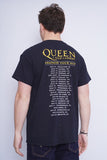 Polera Banda negro queen + adam lambert Talla L 3