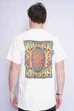 Polera Banda crema tultex Talla L 3