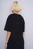 Polera Banda negro selena Talla XL 3