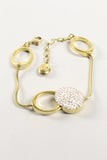 Pulsera dorado SWAROVSKI Talla TU 2