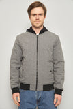 Bomber casual  gris levis talla M 940