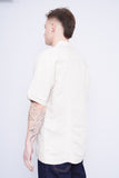Camisa beige cubavera Talla M 3