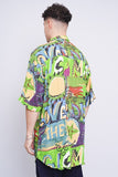 Camisa multicolor ferruche Talla L 3