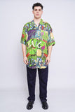 Camisa multicolor ferruche Talla L 4