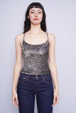 Top grafito J. CREW Talla TU 1