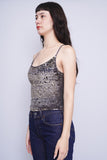 Top grafito J. CREW Talla TU 2