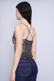 Top grafito J. CREW Talla TU 3