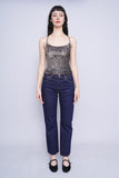 Top grafito J. CREW Talla TU 4