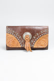Cartera cafe AMERICAN WEST Talla TU 1
