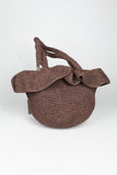 Cartera chocolate HAUTE HIPPIE Talla TU 3