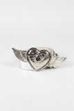 Cinturon plateado nostalgic Talla TU 1