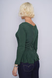 Blusa verde alice + olivia Talla TU 3