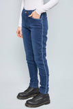 Jeans casual  azul ch talla 38 473