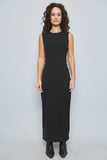 Vestido casual  negro zara talla M 708