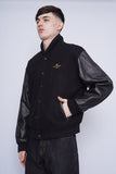 Bomber negro Universal Talla M 2