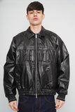 Bomber negro boohoo man Talla L