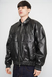 Bomber negro boohoo man Talla L 2