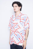 Camisa multicolor budweiser pacsun Talla M 2