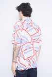 Camisa multicolor budweiser pacsun Talla M 3