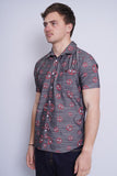 Camisa gris marvel Talla S 2
