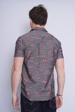 Camisa gris marvel Talla S 3