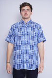 Camisa cuadrille azul vineyard vines Talla L 1