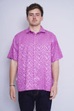 Camisa fucsia family first milano Talla M 1