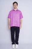 Camisa fucsia family first milano Talla M 4