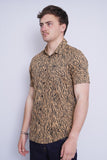 Camisa animal print rvca Talla S 2