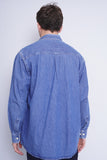 Camisa denim azul genuine dickies Talla XL 3