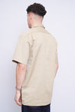 Camisa beige Dickies Talla M 3