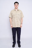 Camisa beige Dickies Talla M 4